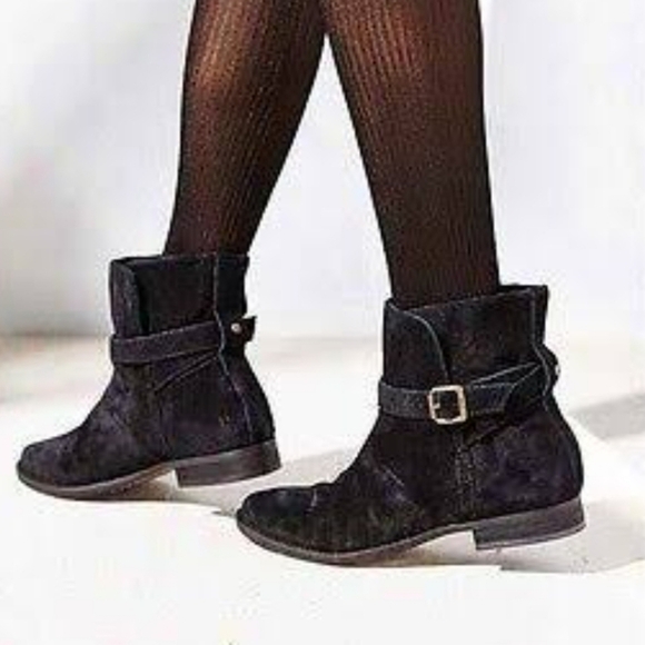 Sam Edelman Womens Ankle Suede-covered Boots shoes sz 9M - Picture 1 of 13